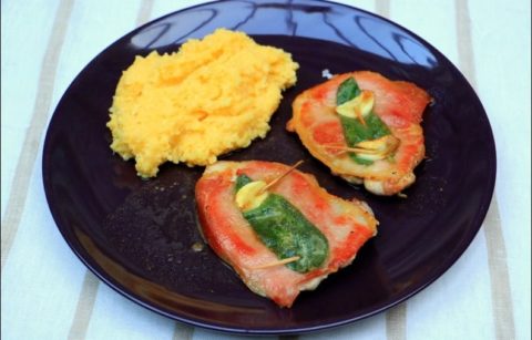 saltimbocca de porc