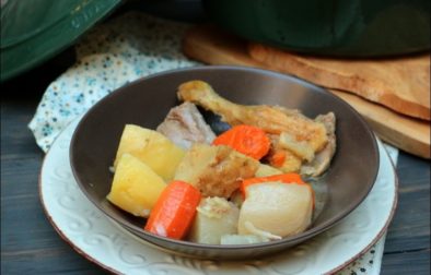 pot-au-feu de canard