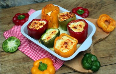 poivrons farcis au fromage