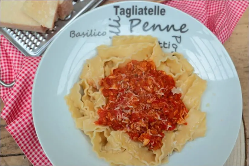 pates thon tomate
