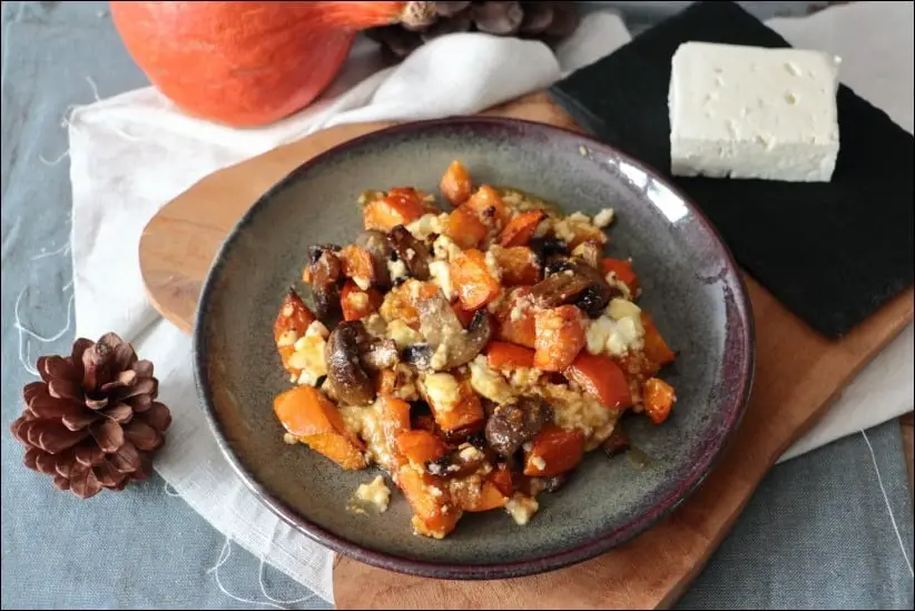 potimarron roti miel