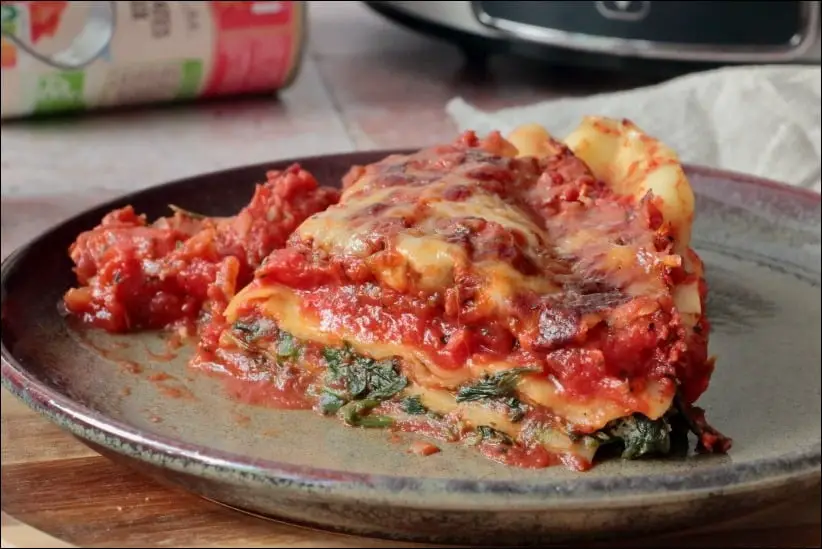 Lasagnes-tomate-ricotta-épinards-mijoteuse (13)