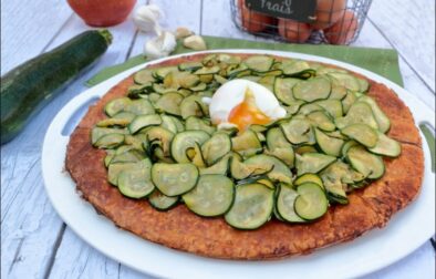 tarte à la courgette de Cyril Lignac