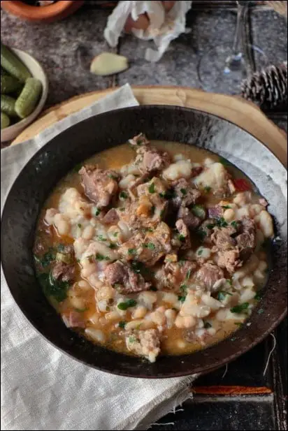 fricassée haricot blanc