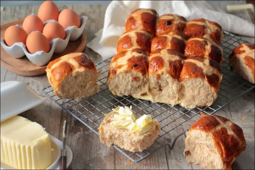 hot cross buns facile