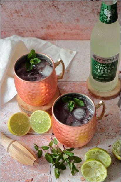 boisson london mule sans alcool