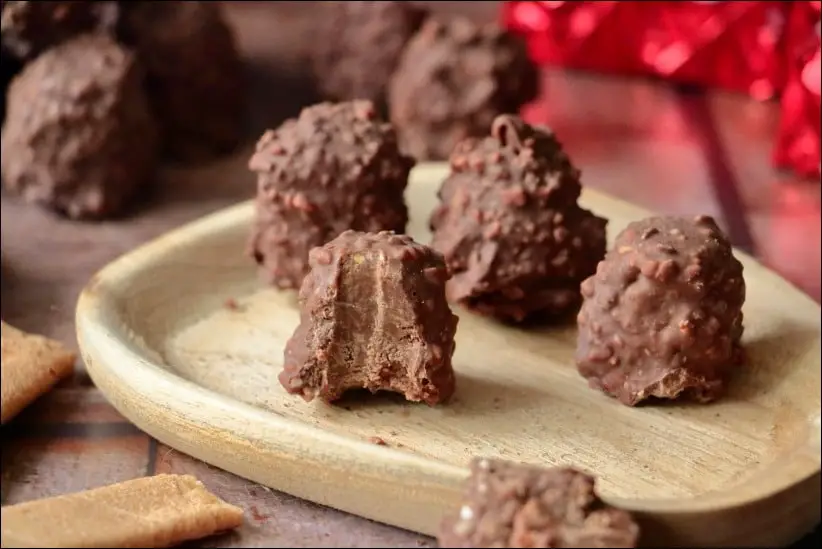 recette rocher praliné noisette