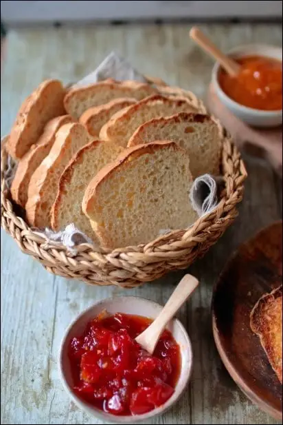 english muffin bread fait maison
