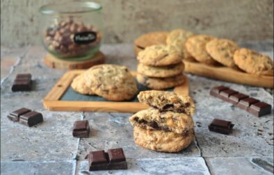 cookies chocolat et noisettes d'Hélène Darroze
