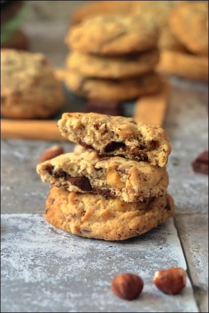 cookies chocolat noisette Darroze