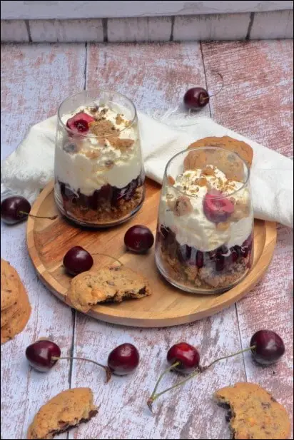 verrines cerises facile
