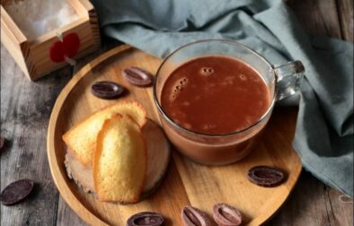 chocolat chaud au caramel