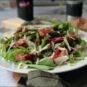 poêlée d'asperges vertes à la coppa